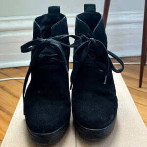 Eileen Fischer Lace Up Booties